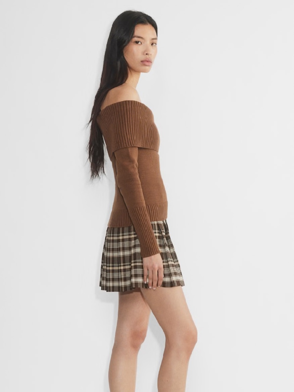 Sunday Best Topaz Sweater in Cognac - Picture 3 of 6